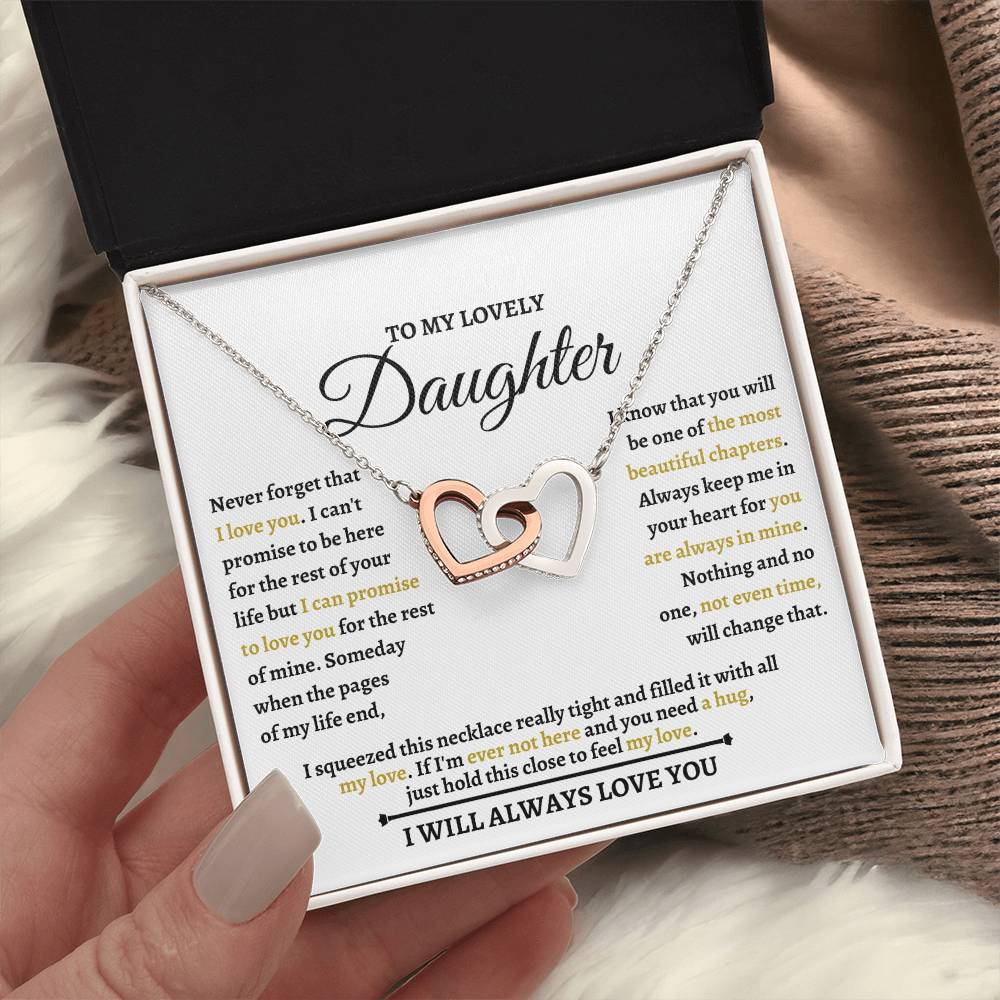 Unbreakable Bond Necklace for My Daughter
