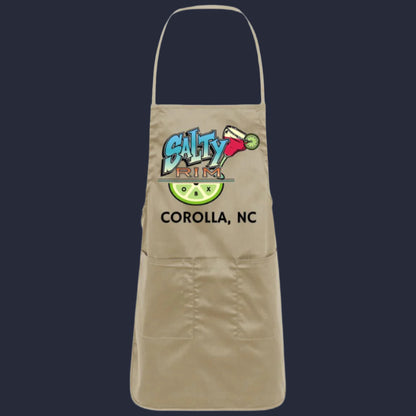Salty Rim Beige Port Authority Full-Length Apron A520