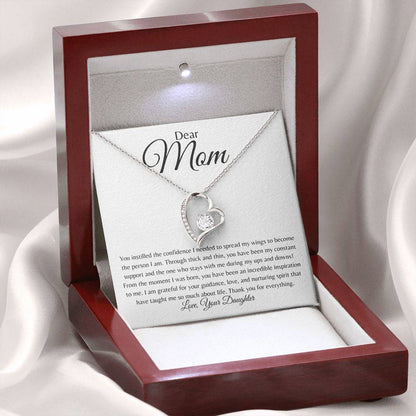 To Mom | Forever Love Necklace | From Daughter - Any Gift For You