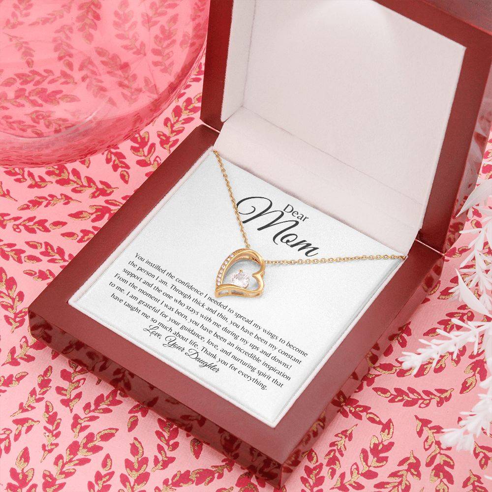 To Mom | Forever Love Necklace | From Daughter - Any Gift For You