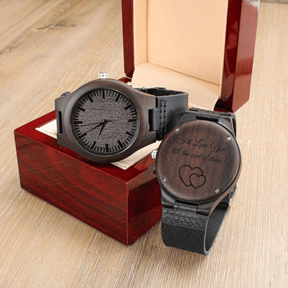 To Dad | Engraved Wood Watch - Any Gift For You