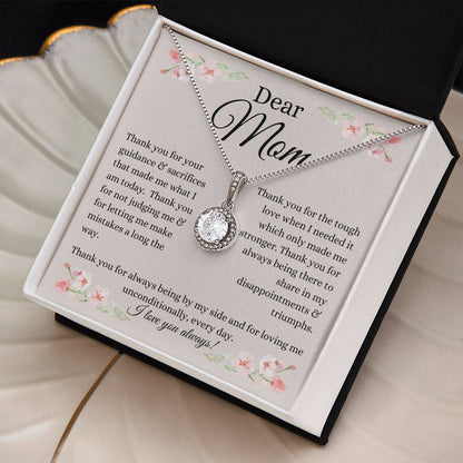 To Mom | Eternal Hope Necklace | From Son or Daughter - Any Gift For You