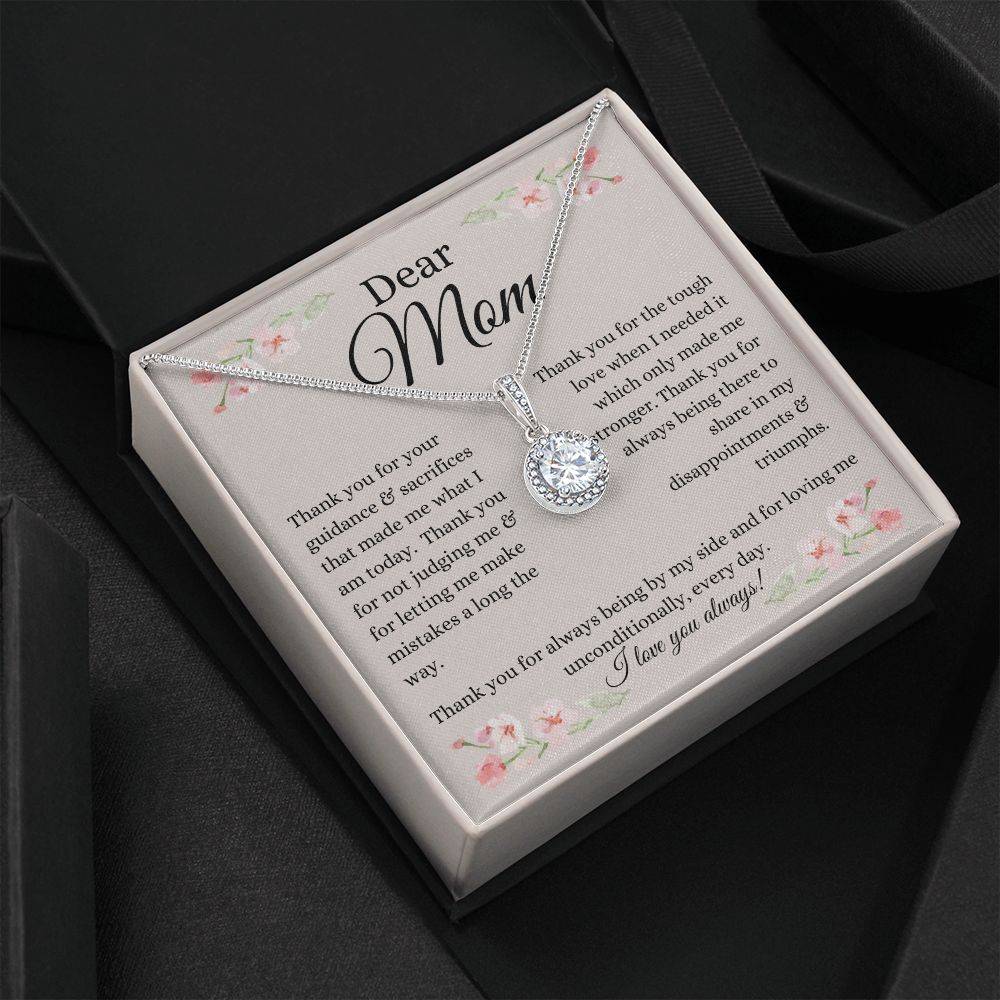 To Mom | Eternal Hope Necklace | From Son or Daughter - Any Gift For You