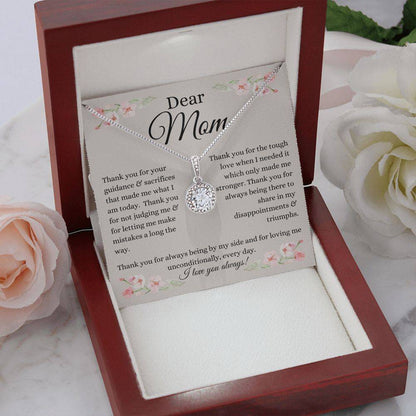 To Mom | Eternal Hope Necklace | From Son or Daughter - Any Gift For You