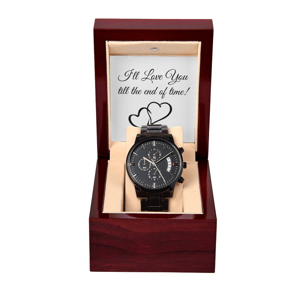 Chronograph Watch | 'Till the End of Time - AnyGiftForYou