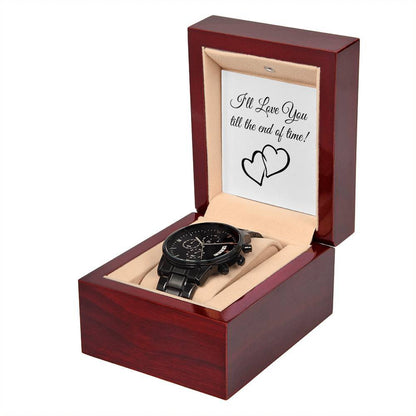 Chronograph Watch | 'Till the End of Time - AnyGiftForYou