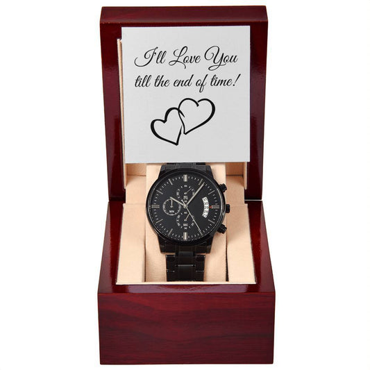 Chronograph Watch | 'Till the End of Time - AnyGiftForYou