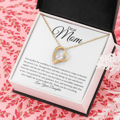 To Mom | Forever Love Necklace | From Daughter - Any Gift For You